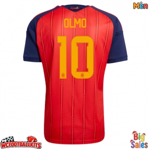 Spain Dani Olmo #10 Replica Home Stadium Shirt World Cup 2026 Short Sleeve
